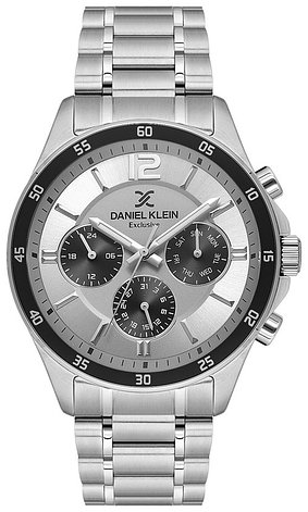 Кварцевые Daniel Klein DK.1.13972-1-RITM нержавеющая сталь, фото 1