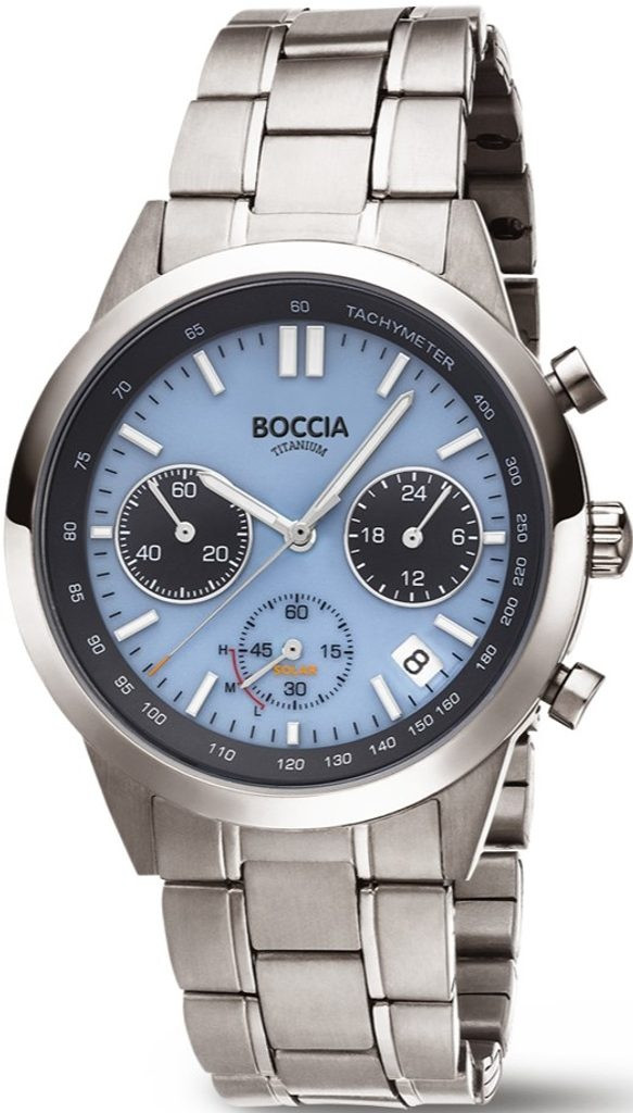 Часы Кварцевые Boccia Titanium 3737-01 титан