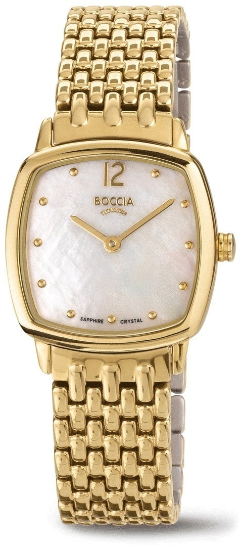 Кварцевые Boccia Titanium 3353-02 титан