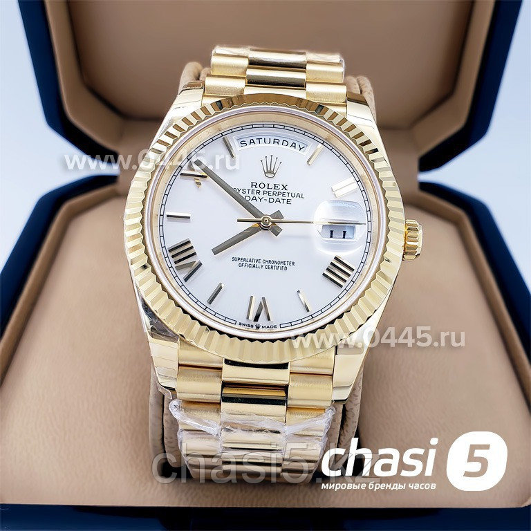 Мужские наручные часы Rolex Day-Date - Дубликат (24444), фото 1