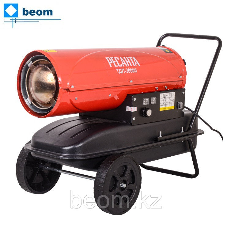 Дизельная пушка Ресанта ТДП-30000 (30 кВт | 300 м2 | бак л19 | Время работы ч 8 | прямого нагрева), фото 1