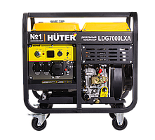 Электрогенератор дизельный LDG 7000LXА Huter