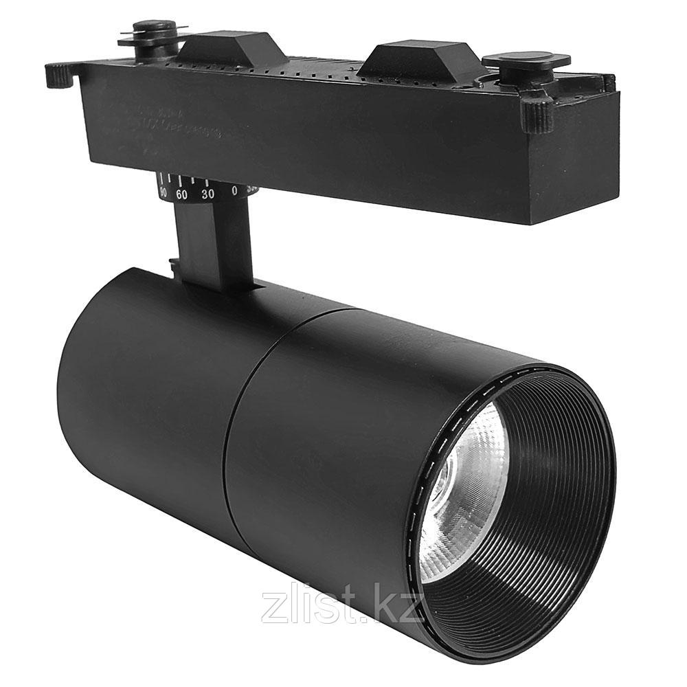Светильник трековый FAN 1010-30W Черный