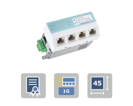 Медицинский микрокоммутатор 6-Port GbE Medical Micro Switch G6