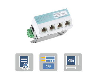 Медицинский микрокоммутатор 6-Port GbE Medical Micro Switch G6