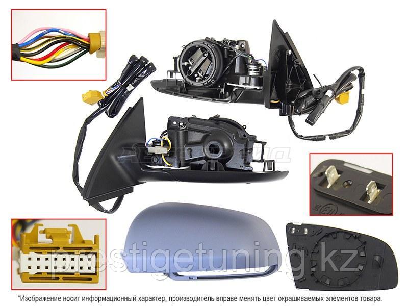 Зеркало левое (L) на Audi A4 2000-09 10 контактов (SAT TW)