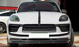 Карбоновый обвес для Porsche Macan 95B 2018-2021 Диффузор заднего бампера Губа переднего бампера Боковые пороги