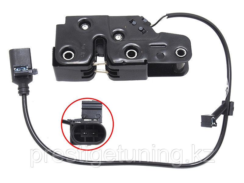 Замок капота на Audi A4 2007-15 (SAT)