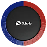 Батут Scholle Space Twin Blue/Red, green/orange 12FT (3.66м), фото 2