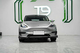 Карбоновый обвес для Tesla Model Y 2024+ тесла Губа переднего бампера Накладки на бампер Боковые юбки Диффузор заднего бампера