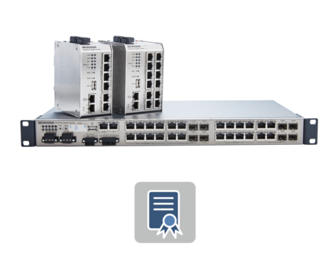 Коммутатор GBE Industrial Profi Line G6 с сертификацией для железнодорожного транспорта