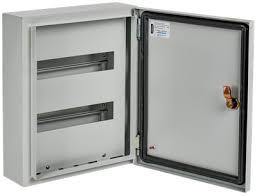 Корпус металлический распределительный ЩРн-24з (410х330х120мм) IP54 GENERICA, фото 1