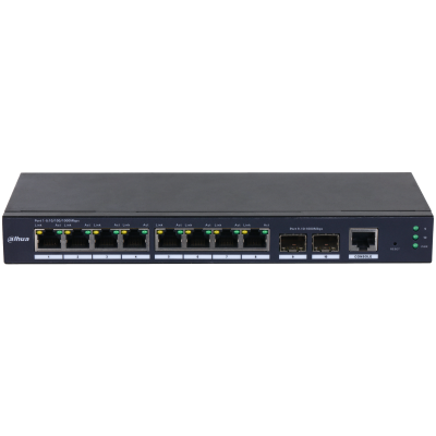 DH-SG4010-2F 8-портовый управляемый коммутатор