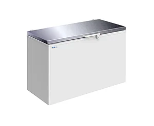 Морозильный ларь Italfrost CF500S с крышкой из нержавеющей стали