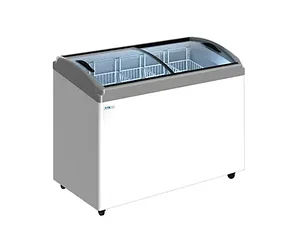 Italfrost CFТ400C гнутое, морозильный ларь для улицы