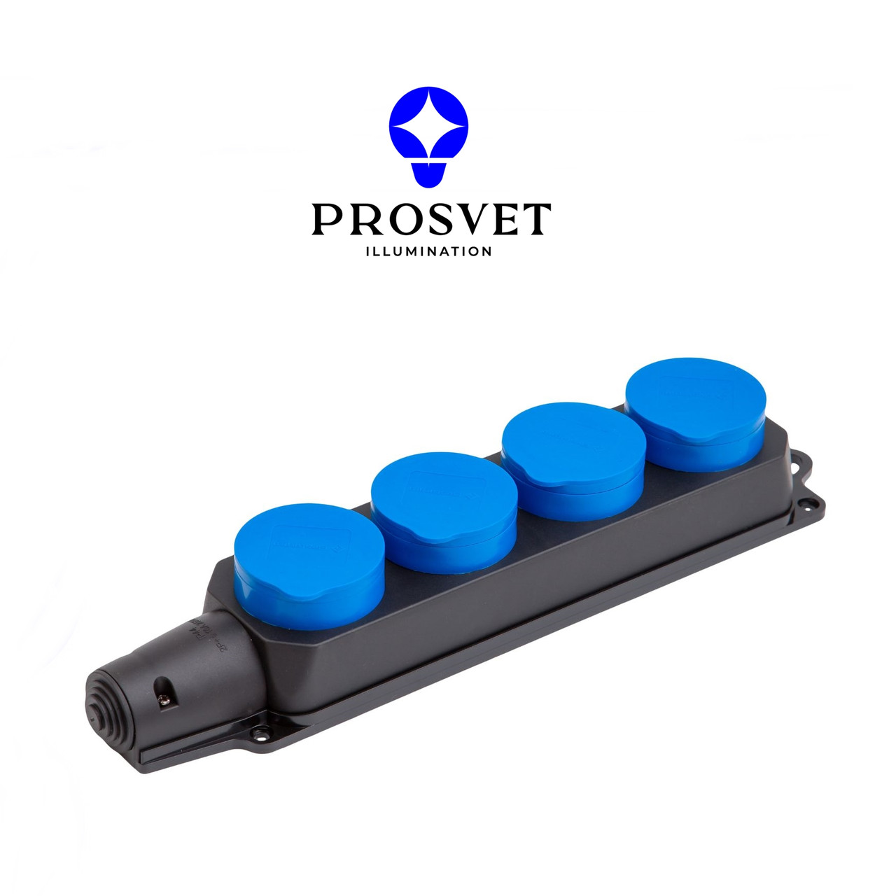 Розетка-колодка PR404P IP44 PROSVET