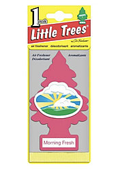 Ароматизатор в авто "УТРЕННЯЯ СВЕЖЕСТЬ" Ёлочка "Little Trees"