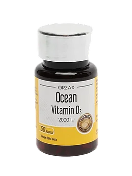 Orzax Ocean Vitamin D3 2000 IU (Витамин D3 ) 50 капсул