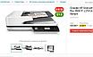 Планшетный высокоскоростной сканер HP ScanJet Pro 3500 F1, A4, фото 4