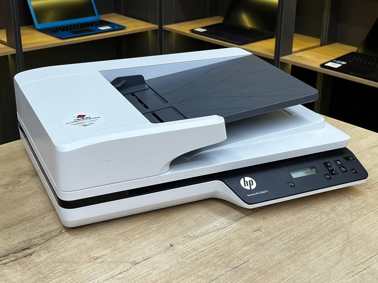 Планшетный высокоскоростной сканер HP ScanJet Pro 3500 F1, A4