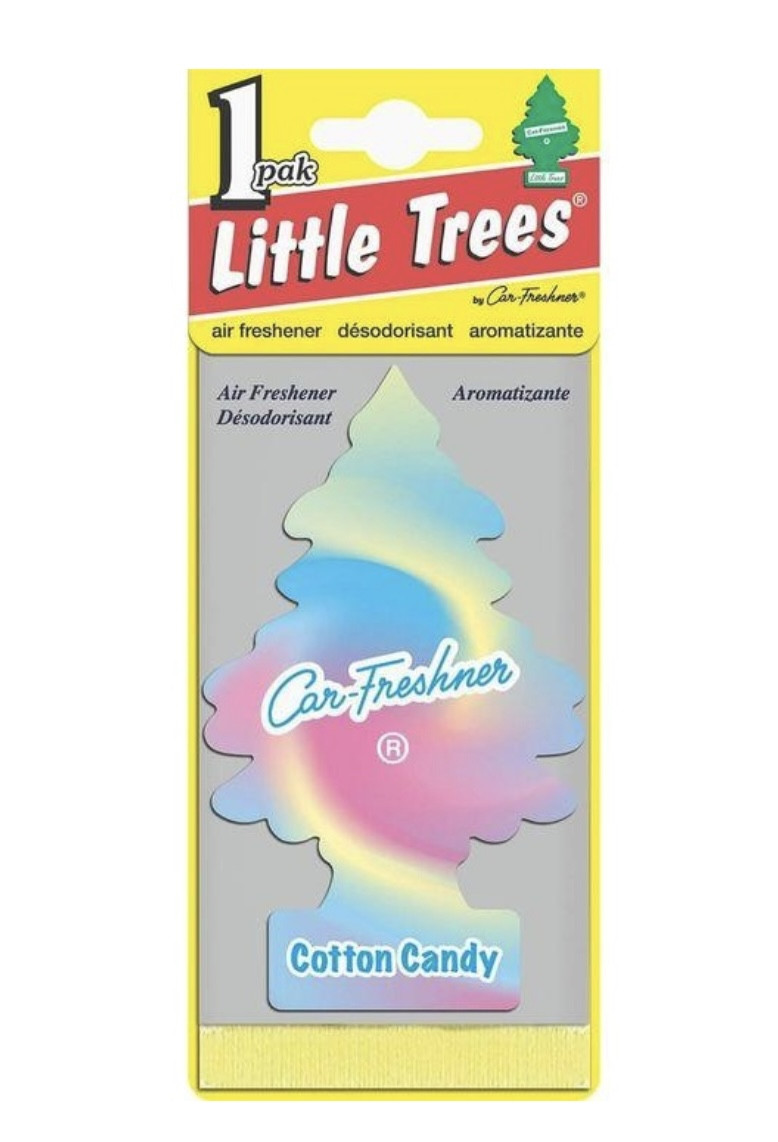 Ароматизатор в авто "СЛАДКАЯ ВАТА" Ёлочка "Little Trees", фото 1