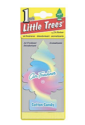 Ароматизатор в авто "СЛАДКАЯ ВАТА" Ёлочка "Little Trees"