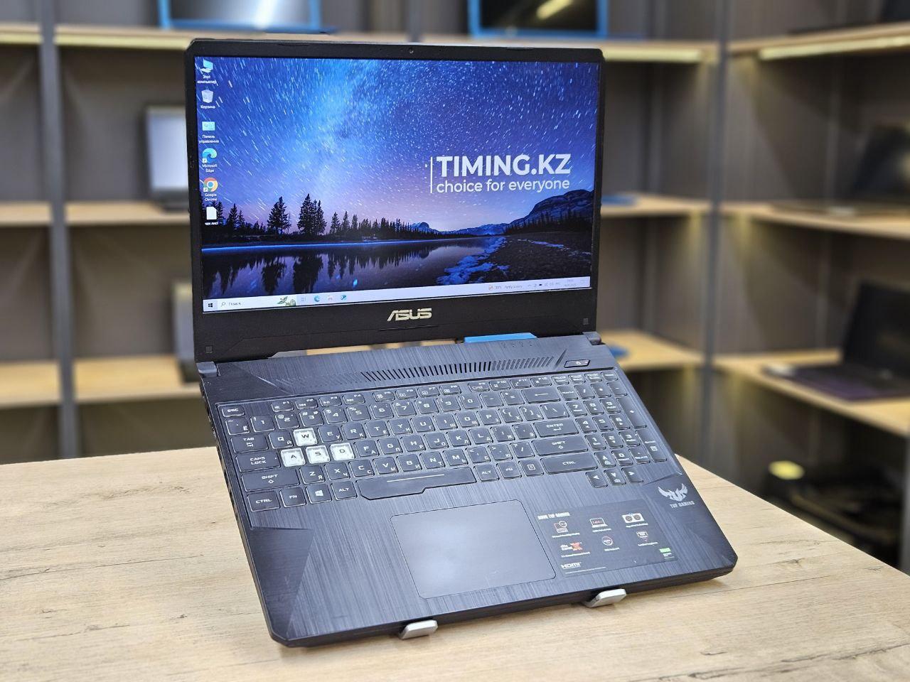 Ноутбук Asus TUF Gaming FX505D - 15.6 FHD 144Hz/AMD Ryzen 7 3750H/16GB/SSD 512GB + HDD 1TB/GeForce GTX 1650