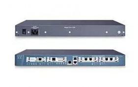 Маршрутизатор Cisco 1760 10/100 Modular Access Router with 2WIC/2VIC, 2VIC slots, 19-inch chassis