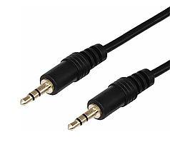 Шнур Стерео 3,5 мм гнездо- Стерео 3,5 мм штекер, длина 1,5 метра REXANT