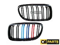 51137201967M2 - ТРЕХЦВЕТНАЯ РЕШЕТКА РАДИАТОРА (ГЛЯНЦЕВЫЙ ЧЕРНЫЙ) BMW 3-Series E90 2005-2011 (CHINA)