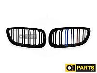 51137157277MP - ТРЕХЦВЕТНАЯ РЕШЕТКА РАДИАТОРА (ГЛЯНЦЕВЫЙ ЧЕРНЫЙ) BMW 3-Series E92 2005-2011 (CHINA)