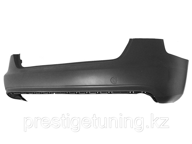 Задний бампер на Audi A4 2011-15 С отверстием под крюк (SAT)