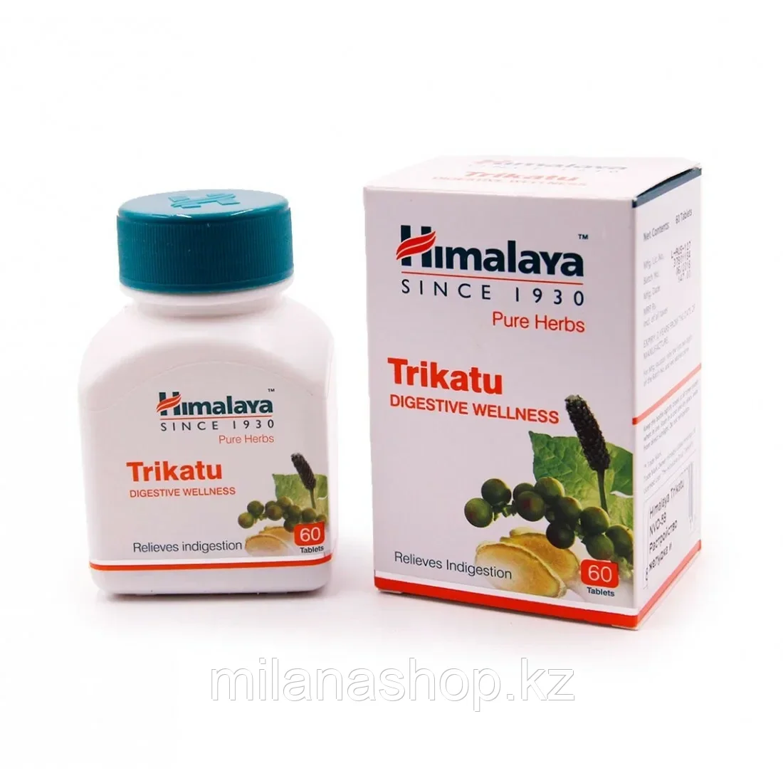 Трикату Хималая ( Trikatu Himalaya ) для улучшения пищеварения 60 таб, фото 1