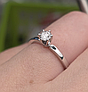 Золотой набор с бриллиантами (кольцо 16,5р  0.23Сt  I1/I VG, серьги0.38 Ct, VS2/I VG-Cut), фото 3