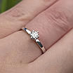 Золотой набор с бриллиантами (кольцо 16,5р  0.23Сt  I1/I VG, серьги0.38 Ct, VS2/I VG-Cut), фото 6