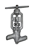 Вентиль стальной Диам. нар.: 15 мм, Способ прис.: цапковый