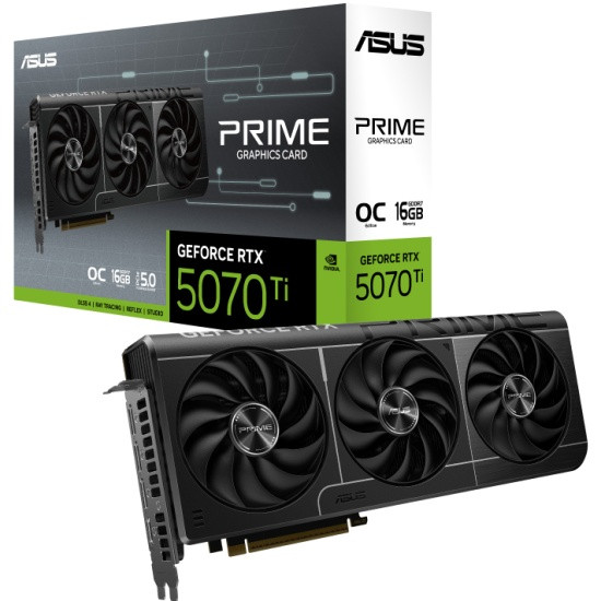 Видеокарта ASUS PRIME-RTX5070TI-O16G RTX 5070Ti 16G OC GDDR7 BOX