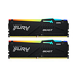 Комплект модулей памяти Kingston FURY Beast KF560C36BWEAK2-64 DDR5 64GB, фото 3