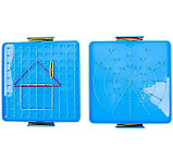 Геоборд 2-сторонний с резинками (15*15 см), фото 2