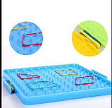 Геоборд 2-сторонний с резинками (15*15 см), фото 3