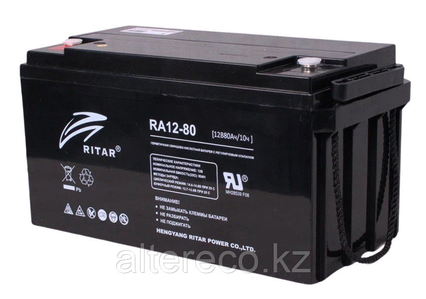 Аккумулятор Ritar RA12-80 (12В, 84.8Ач)