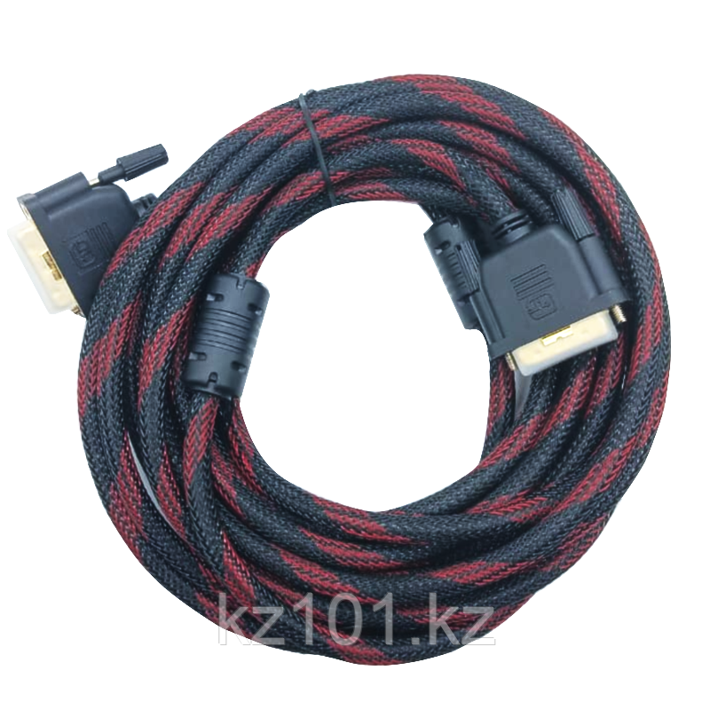 Кабель DVI - DVI 5 м для подключения мониторов и видеокарт