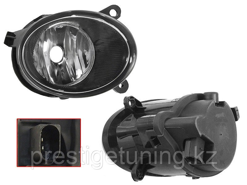 Противотуманная фара правая (R) на Audi A6 2004-08 (SAT)