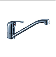 К103 Смеситель для кухни,длинный гусак,крепление шпилька КАПЛЯ (30)
