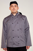 Поварской китель мужской серый