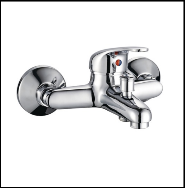 К124 Смеситель для ванны кор.гусак КАПЛЯ (24), фото 1