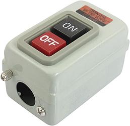 Пост управления кнопочный ON/OF Bentong TBSN-315, 15А, 2,2 кВт