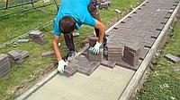 Укладка брусчатки и бордюров