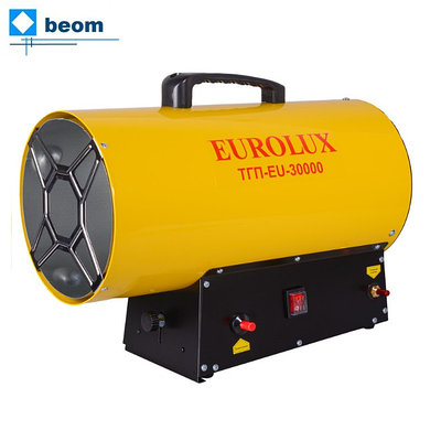 Газовые тепловые пушки Eurolux (диапазон мощностей — от 15 до 30 кВт)