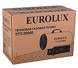 Газовая пушка Eurolux ТГП-EU-30000 (30 кВт | 300 м2 | м³/час 1000 | Расход топлива, кг/ч 2.18 | Вес, кг 7.21), фото 9